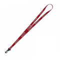 1/2" Super Soft Polyester Multi-Color Sublimation Lanyard (Overseas Production 10 Days)